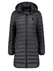 ANAPURNA Płaszcz pikowany "Akitalana" w kolorze czarnym rozmiar: S. Czarne płaszcze ANAPURNA, s, bez wzorów, bez kaptura. Za 187.07 zł.