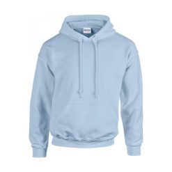 Bluza z kapturem Gildan Heavy Blend ®. Niebieskie bluzy GILDAN, s, bez wzorów, z bawełny, z kapturem. Za 81.25 zł.