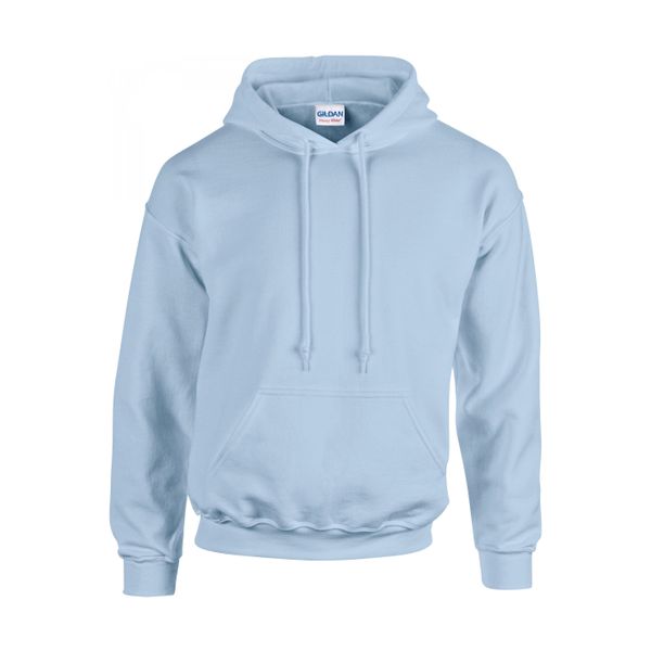 Bluza z kapturem Gildan Heavy Blend ®. Niebieskie bluzy GILDAN, xl, bez wzorów, z bawełny, z kapturem. Za 89.85 zł.