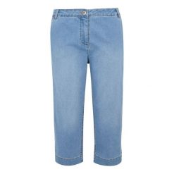 Spodnie Damskie Bayletta Capri. Niebieskie spodnie sportowe Regatta, na lato, bez wzorów, trekkingowe. Za 171.99 zł.