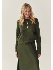 TATUUM Sweter w kolorze khaki rozmiar: S. Brązowe swetry Tatuum, s, bez wzorów, z wełny, bez ramiączek. Za 159.95 zł.