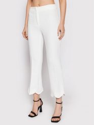 Babylon Spodnie materiałowe P_MF0602 Biały Regular Fit. Białe spodnie materiałowe Babylon, l, bez wzorów, z materiału. Za 1,079.00 zł.