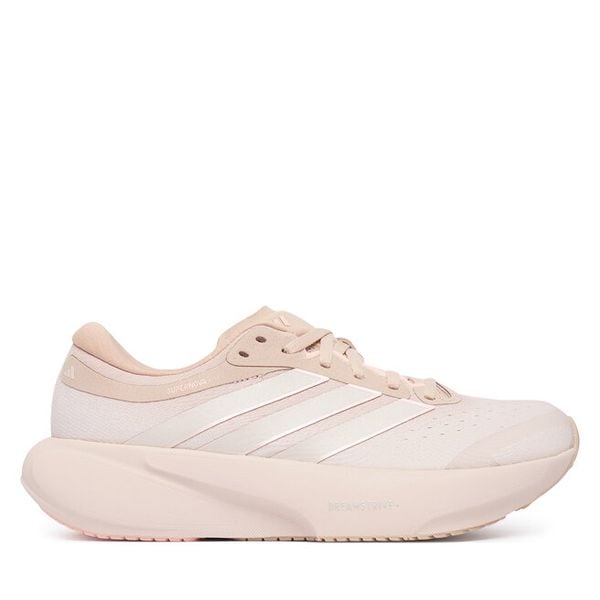 Buty do biegania adidas. Brązowe obuwie sportowe Adidas, bez zapięcia, do biegania. Za 489.99 zł.
