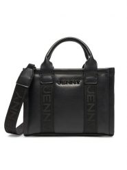 JENNY Torebka C-JNY-M-023-08 Czarny. Czarne torebki klasyczne Jenny, bez wzorów, z materiału, bez dodatków. Za 129.99 zł.