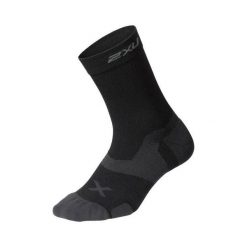 Skarpetki 2XU Vectr Cushion. Czarne skarpety 2XU, bez wzorów, z lycry. Za 151.50 zł.