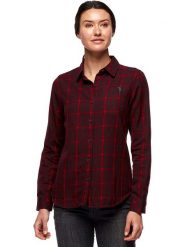 Black Diamond Koszula flanelowa "Serenity" w kolorze bordowym rozmiar: S. Czerwone koszule Black Diamond, s, bez wzorów, z bawełny, bez kołnierzyka, bez ramiączek. Za 136.78 zł.