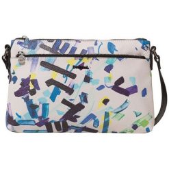 Desigual Torebka Bols Confetti Black Durban Negro 19SAXPET 2000. Czarne torebki klasyczne Desigual, bez wzorów, z jeansu, bez dodatków. W wyprzedaży za 141.00 zł.