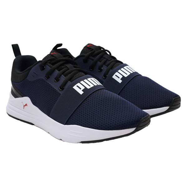 Przewodowe Buty Do Biegania Dla Dorosłych Unisex. Niebieskie trekkingi Puma, do biegania. Za 285.99 zł.
