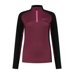 Bluza do biegania damska Rogelli Enjoy 2.0. Czarne bluzy Rogelli, s, bez wzorów, bez kaptura. Za 211.00 zł.