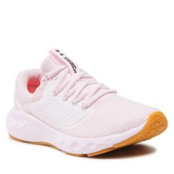 Buty do biegania Under Armour. Czerwone obuwie sportowe Under Armour, bez zapięcia, do biegania. Za 249.99 zł.