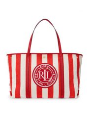 LAUREN RALPH LAUREN Torebka Emerie 431956937003 Czerwony. Czerwone shopper Lauren Ralph Lauren, bez wzorów, z materiału, bez dodatków. Za 869.99 zł.