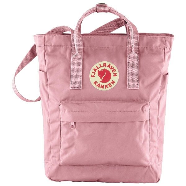Torba Fjallraven Kanken Totepack - pink. Czerwone torby na laptopa Fjällräven, bez wzorów, z materiału. Za 499.00 zł.