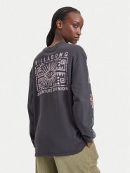 Billabong Bluzka EBJZT00668 Czarny Oversize. Czarne bluzki Billabong, l, bez wzorów, z bawełny, bez kołnierzyka, bez ramiączek. Za 179.99 zł.