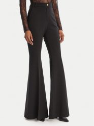 PINKO Spodnie materiałowe 105705 A24C Czarny Regular Fit. Czarne spodnie materiałowe Pinko, bez wzorów, z materiału. Za 1,289.00 zł.