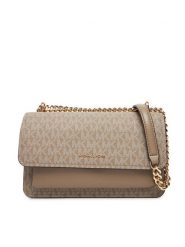 MICHAEL Michael Kors Torebka 30R5GC7L3V Beżowy. Brązowe torebki klasyczne MICHAEL Michael Kors, bez wzorów, ze skóry, bez dodatków. Za 1,219.00 zł.