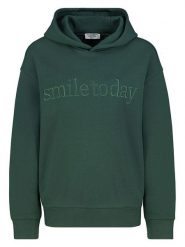 Eight2Nine Bluza w kolorze ciemnozielonym rozmiar: S. Zielone bluzy Eight2Nine, s, bez wzorów, z bawełny, z kapturem. Za 158.10 zł.