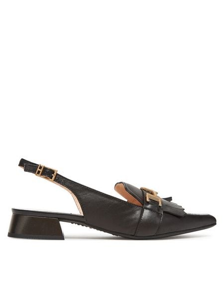 Hispanitas Baleriny Dali CHV253817 Czarny. Czarne baleriny Hispanitas, bez wzorów, ze skóry, bez obcasa. Za 359.99 zł.