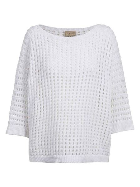 Herrlicher Sweter w kolorze białym rozmiar: L. Białe swetry Herrlicher, l, bez wzorów, bez ramiączek. Za 169.95 zł.
