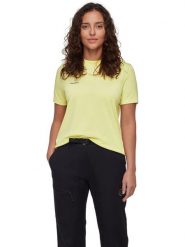 Mammut Koszulka w kolorze żółtym rozmiar: XL. Żółte bluzki Mammut, xl, bez wzorów, bez kołnierzyka, bez ramiączek. Za 199.95 zł.