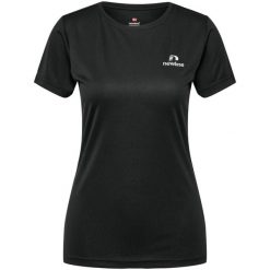 Koszulka damska Newline Lea Performance. Czarne bluzki Newline, bez wzorów, sportowe, bez kołnierzyka, bez ramiączek. Za 137.00 zł.