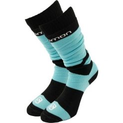 Długie skarpety Salomon Jr Team Technical, 2 szt. Niebieskie Niebieskie. Czarne skarpety Salomon, bez wzorów. Za 164.99 zł.