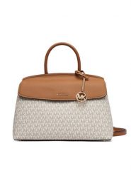 MICHAEL Michael Kors Torebka 30T6GX7S2B Kremowy. Białe torebki klasyczne MICHAEL Michael Kors, bez wzorów, ze skóry, bez dodatków. Za 1,329.00 zł.