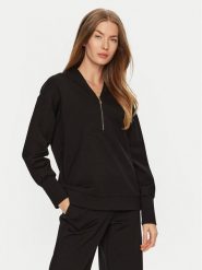 ACCESS FASHION Bluza 44-2143-749 Czarny Regular Fit. Czarne bluzy ACCESS FASHION, s, bez wzorów, z wiskozy, bez kaptura. Za 239.99 zł.