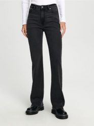 Jeansy mid waist - szary. Szare jeansy Sinsay, l, bez wzorów. Za 79.99 zł.