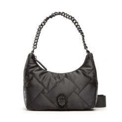 Torebka Kurt Geiger. Czarne torebki klasyczne Kurt Geiger, bez wzorów, bez dodatków. Za 439.99 zł.