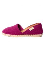 Living Kitzbühel Espadryle "Living Kitzbühel x Verbena" w kolorze fioletowym rozmiar: 39. Fioletowe espadryle Living Kitzbühel, bez wzorów, bez obcasa, bez zapięcia. Za 189.95 zł.