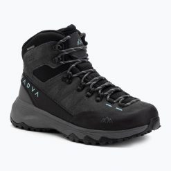 Buty trekkingowe damskie KADVA Stride Mid WaterProof. Czarne trekkingi KADVA, wspinaczkowe. Za 229.99 zł.