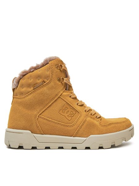 DC Shoes Trzewiki Manteca 4 Boot ADJB100012-WE9 Brązowy. Brązowe botki DC Shoes, bez wzorów, ze skóry, bez obcasa, na płaskiej podeszwie, bez zapięcia. Za 269.99 zł.