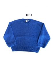 Josephine & Co Sweter "Jesse" w kolorze niebieskim rozmiar: L. Niebieskie swetry Josephine & Co, l, bez wzorów, bez ramiączek. Za 223.46 zł.