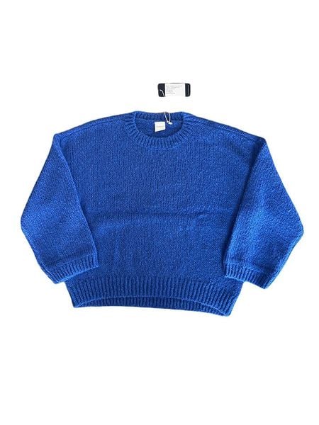 Josephine & Co Sweter "Jesse" w kolorze niebieskim rozmiar: L. Niebieskie swetry Josephine & Co, l, bez wzorów, bez ramiączek. Za 218.05 zł.