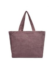 Roxy Torebka Feeling Vibes Tote ERJBP04901 Fioletowy. Fioletowe shopper Roxy, bez wzorów, z materiału, bez dodatków. Za 169.99 zł.