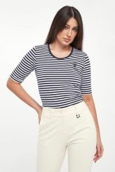 T-shirt damski w paski Tonica JOOP!. T-shirty Joop!, l, bez wzorów, bez kołnierzyka, bez ramiączek. Za 399.00 zł.