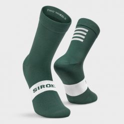 Skarpetki rowerowe unisex S1 Black Kapelmuur. Brązowe skarpety SIROKO, bez wzorów, z nylonu. W wyprzedaży za 57.95 zł.
