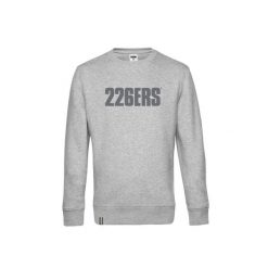 Bluza z logo 226ERS. Szare bluzy 226ERS, bez wzorów, bez kaptura. Za 372.00 zł.
