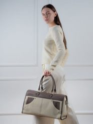 Christian Laurier Skórzana torba podróżna "Jay" w kolorze brązowym - 45 x 28 x 17 cm rozmiar: onesize. Brązowe torby na ramię Christian Laurier, bez wzorów, z materiału, przez ramię. Za 347.99 zł.