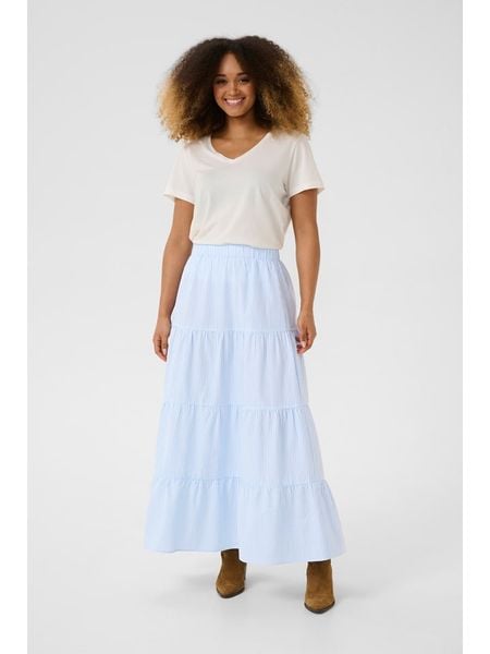 Kaffe Spódnica w kolorze błękitnym rozmiar: 42. Niebieskie spódnice Kaffe, bez wzorów, maxi. Za 91.99 zł.