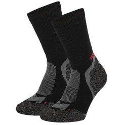 Skarpety turystyczne dla dorosłych Xtreme Wełna Merino 2-pak. Czarne skarpety XTREME, bez wzorów, z wełny. Za 108.99 zł.