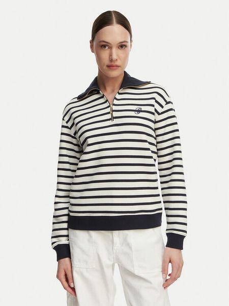 Gant Bluza 4201338 Granatowy Regular Fit. Niebieskie bluzy GANT, l, bez wzorów, z bawełny, bez kaptura. Za 383.99 zł.