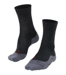 Skarpetki damskie Falke TK5. Szare skarpety Falke, bez wzorów, z poliamidu. Za 160.00 zł.