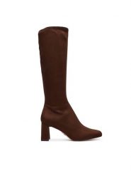 Steve Madden Kozaki Holly 11003501 Brązowy jasny. Brązowe kozaki Steve Madden, ze skóry, bez obcasa, na płaskiej podeszwie, bez zapięcia. Za 599.99 zł.