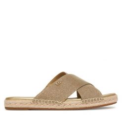 Espadryle MICHAEL Michael Kors. Żółte espadryle MICHAEL Michael Kors, bez wzorów, bez obcasa, bez zapięcia. Za 529.99 zł.