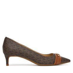 Szpilki MICHAEL Michael Kors. Brązowe szpilki MICHAEL Michael Kors, bez wzorów, bez obcasa, na szpilce, bez zapięcia. Za 669.99 zł.