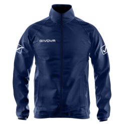 Kurtka Sportowa Givova Basico 3XL - Lekka i Oddychająca. Niebieskie kurtki sportowe Givova, xl, bez wzorów, z nylonu, bez kaptura, do piłki nożnej. Za 98.99 zł.