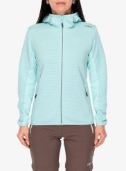 Bluza polarowa damska CMP Glentra Jacket. Niebieskie bluzy CMP, m, bez wzorów, z elastanu, bez kaptura. Za 384.99 zł.