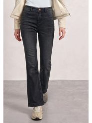 Street One Dżinsy - Bootcut fit - w kolorze antracytowym rozmiar: W26/L30. Czarne jeansy Street One, l, z aplikacjami. Za 174.95 zł.
