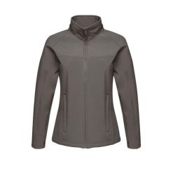 Damski Softshell Uproar. Szare kurtki sportowe Regatta, m, bez wzorów, z softshellu, bez kaptura, trekkingowe. Za 161.99 zł.